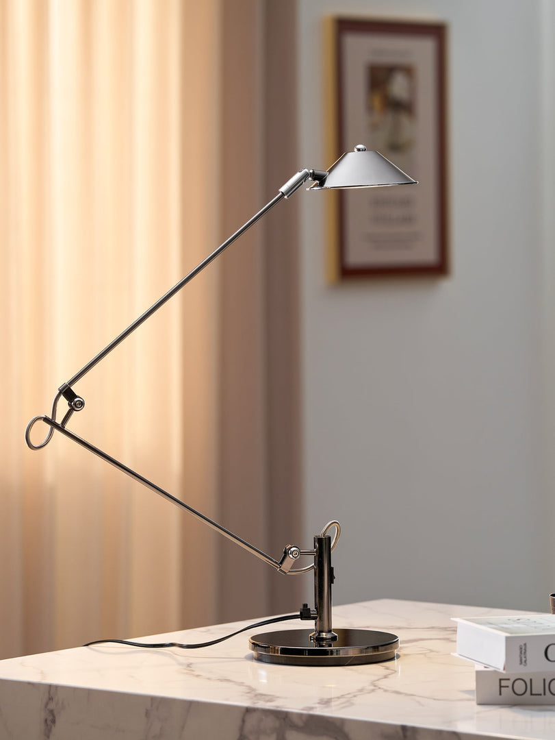 Verstellbare Schwarze Büroarbeitslampe