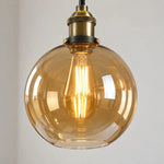 Load image into Gallery viewer, Industrial Glass Pendant Light