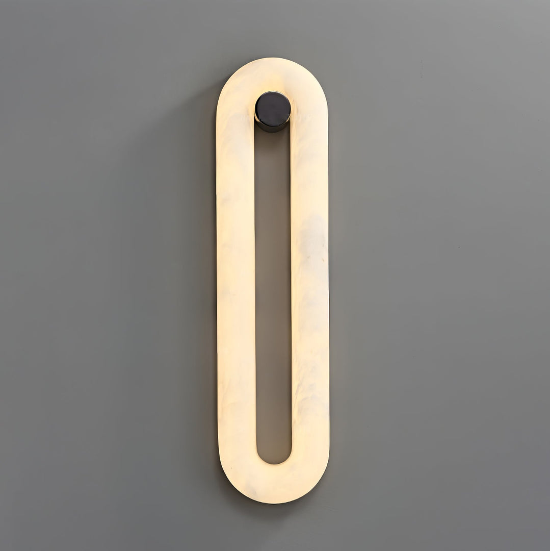 Luz de pared Alabaster Loop