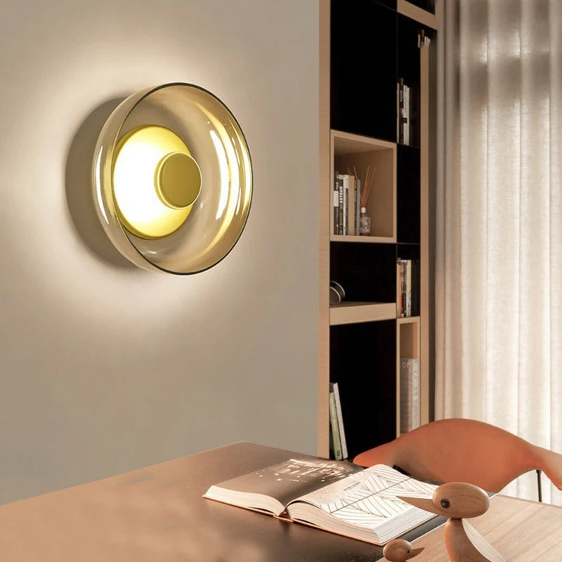 Das Schimmernde Leuchten Premium Minimalistische Messing-Wandleuchte