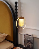 Bild in Gallery-Viewer laden, Clear Rippled Glass Plug-In Pendant