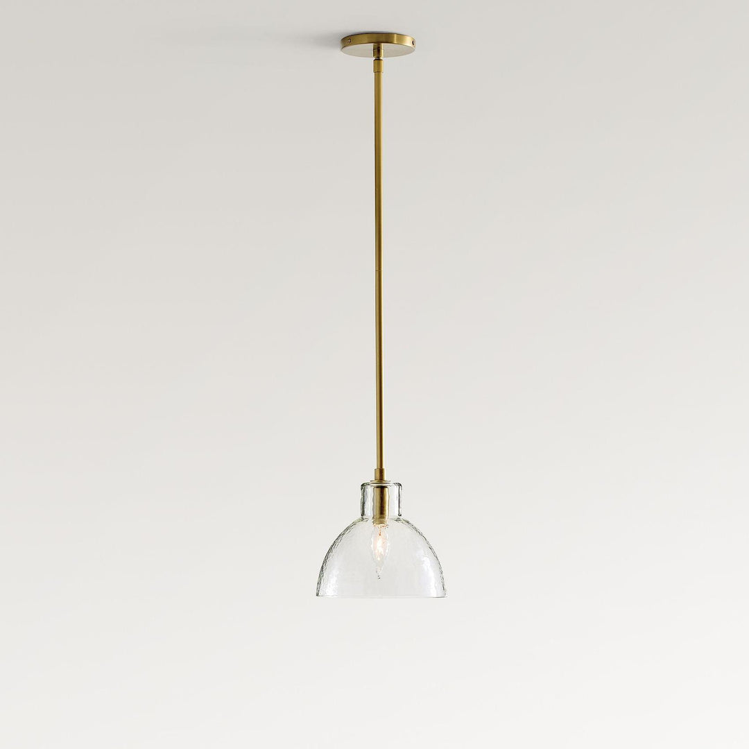 Colección de lámparas colgantes de cristal Glavira: vidrio reciclado para la cocina