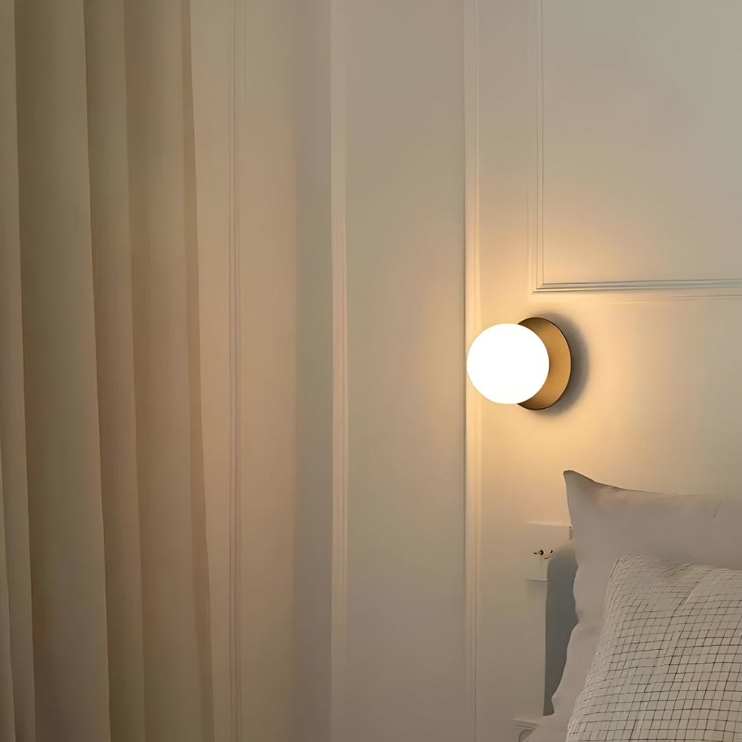 Lámpara de Pared de Vidrio Moderna Brilliant Dawn