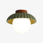 Cargar imagen en el visor de la Galería, Lámpara de Techo Anillo Escultural Orbion – Lámpara Decorativa de Techo de Diseño Retro Futurista N55