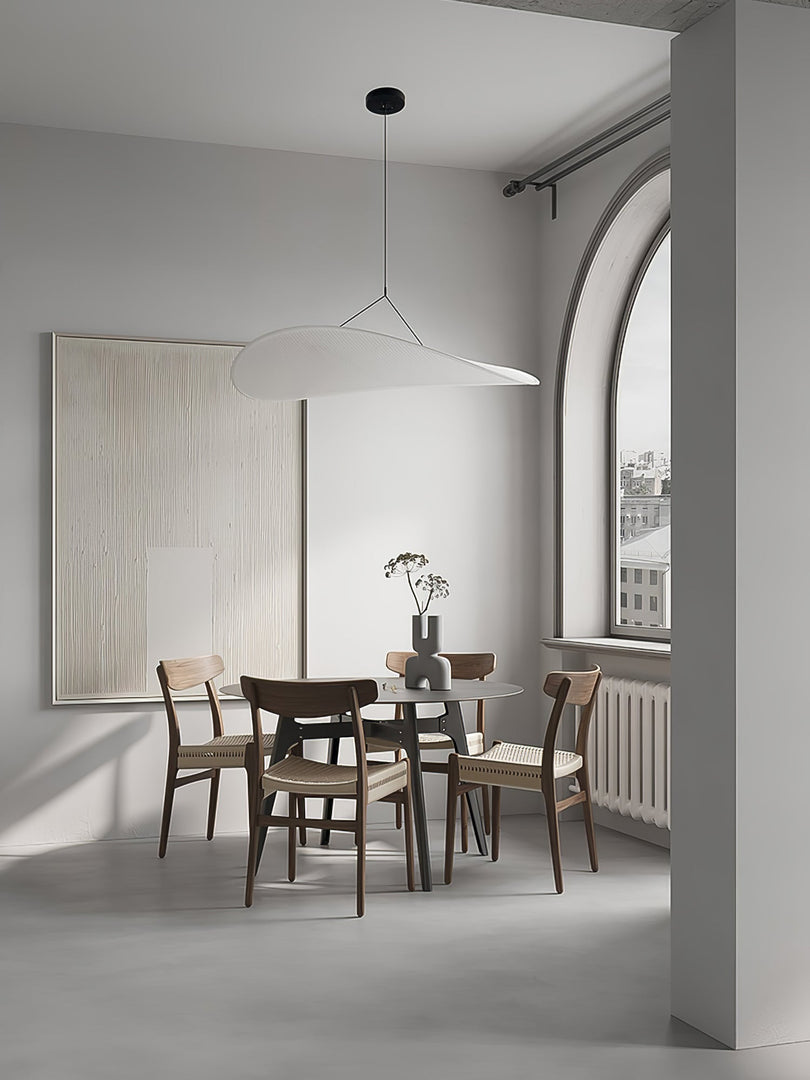 Cloudlike Mulberry Silk Plug-In Pendant Light