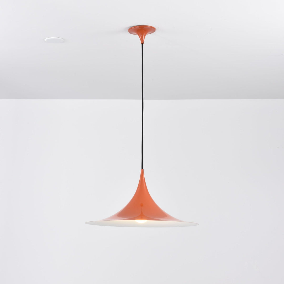 Arch-Shaped Aluminum Plug-In Pendant Light