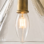 Bild in Gallery-Viewer laden, Glavira Recycelte Glas Wandlampe - Modernes Badezimmer Waschtischlicht