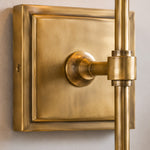 Load image into Gallery viewer, Rowan Elegant White-Linen Shade Wall Lamp – Retro Metal Wall Light for Bedroom &amp; Hallway