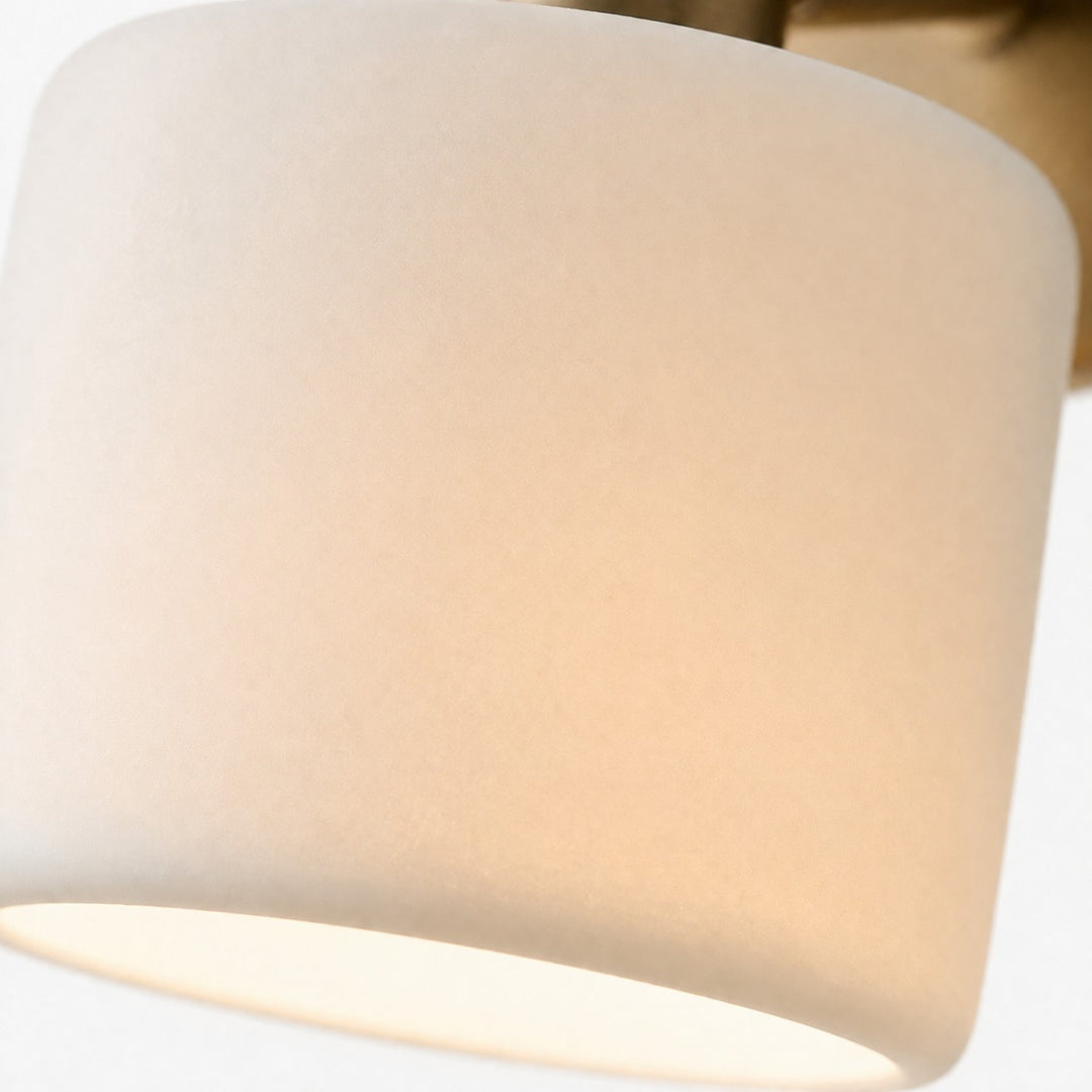 Cerova Modern Porcelain Pivoting Wall Sconce