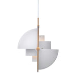 Charger l'image dans la visionneuse de galerie, Suspension Sculpturale Multiva – Lustre Réglable de Style Moderne Danois pour Salles à Manger N18