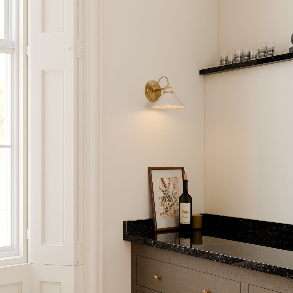 Aplique Aurenza: Lámpara de pared rústica con detalles metálicos para espacios acogedores