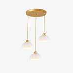 Load image into Gallery viewer, Modern Milk Glass Pendant Light