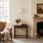 Bild in der Galerieansicht laden, Conique Metal  Wall Sconce - White Metal Shade - Industrial Modern Lighting
