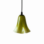 Cargar imagen en el visor de la Galería, Gradient green glass pendant light