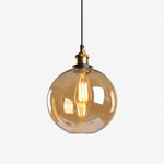 Load image into Gallery viewer, Industrial Glass Pendant Light