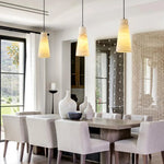 Load image into Gallery viewer, Aurora Pillar Alabaster Pendant Light