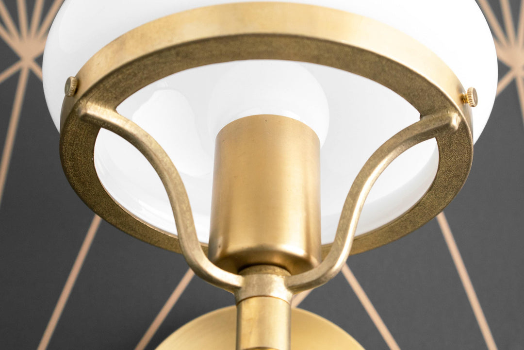 Ornato Luxe Minimalist Black Matte Wall Lamp - Contemporary Wall Mounted Fixture for Bedroom