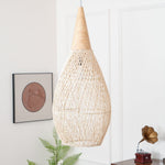 Bild in Gallery-Viewer laden, Woven Rattan Wood Plug-In Pendant Light