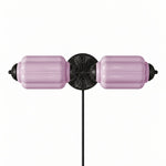 Cargar imagen en el visor de la Galería, Eloise fluted milk-glass plug-in wall sconce