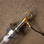Cargar imagen en el visor de la Galería, Modern clear glass pendant lamp image 8