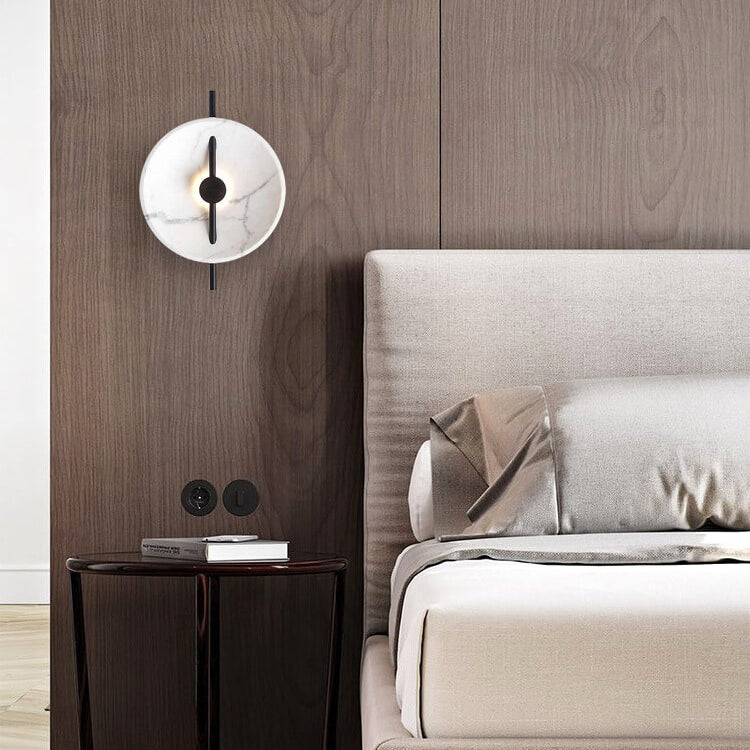 Nordic Round Resin Wall Light