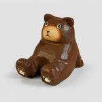 Cargar imagen en el visor de la Galería, Hand-carved wooden animal phone stand