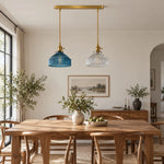 Load image into Gallery viewer, Colored Glass Pendant Light