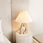 Modern Artistic Stone Pillar Travertine Table Lamp M05