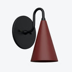 Load image into Gallery viewer, Curved Metal Shade Sconce Vintage Style Wall Light - Entryway Stairwell Lighting
