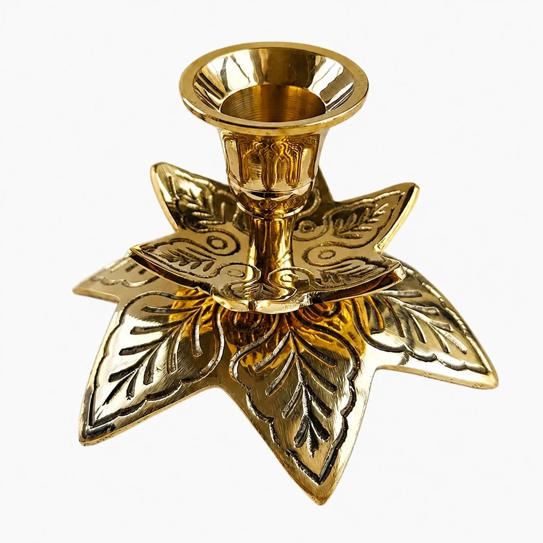 Leaf Candlestick