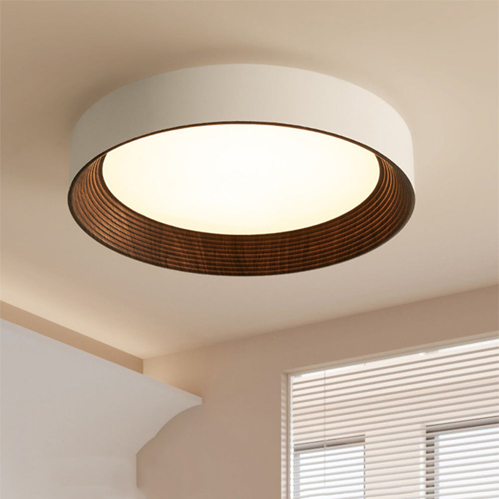 Plafonnier rond à LED minimaliste