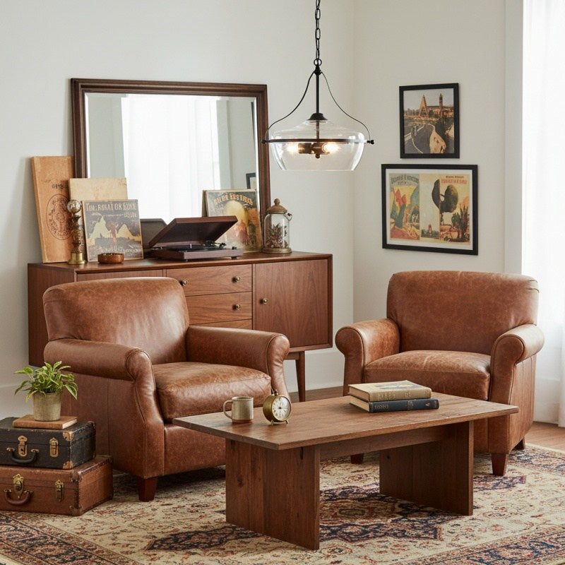 Lirra Elegante Glas-Hängeleuchte im Mid-Century-Stil für Küche & Esszimmer