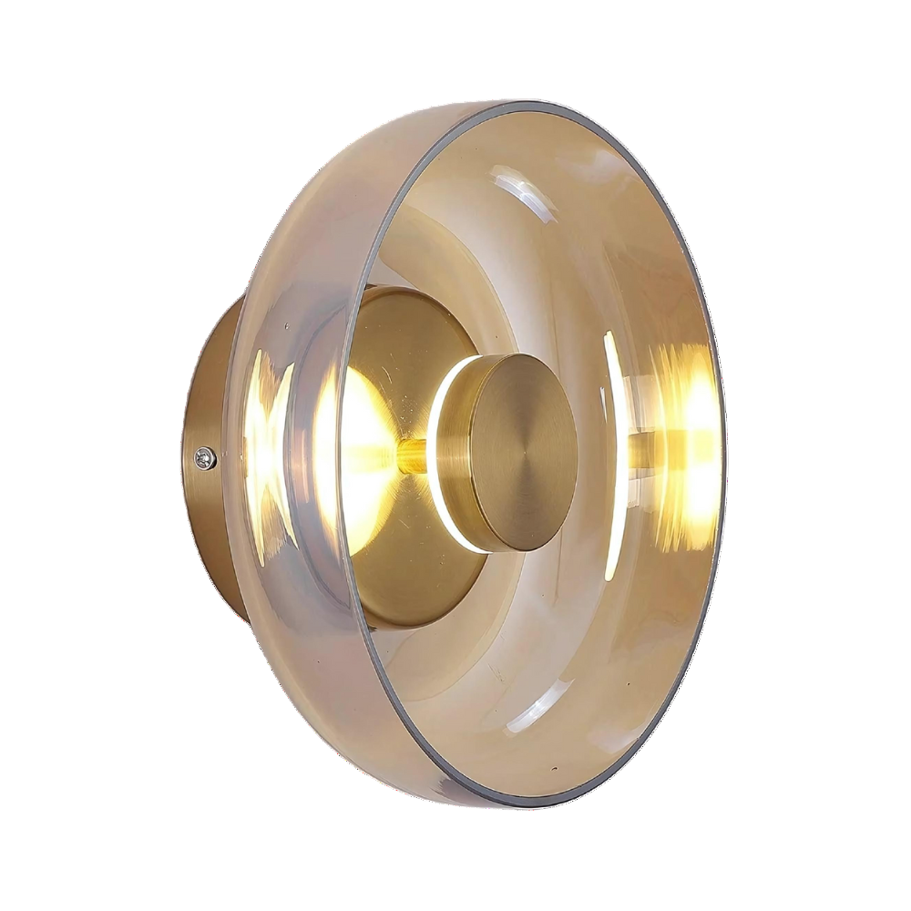 Das Schimmernde Leuchten Premium Minimalistische Messing-Wandleuchte