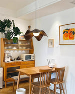 Bild in Gallery-Viewer laden, Leaf Vein Glass Plug-In Pendant Lamp
