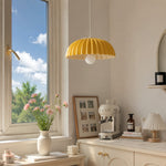 Load image into Gallery viewer, Ceramic Pendant Light with Sculptural Gloss Shade