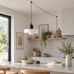 Charger l'image dans la visionneuse de galerie, Bauhaus Colorful Glass Plug-In Pendant Light
