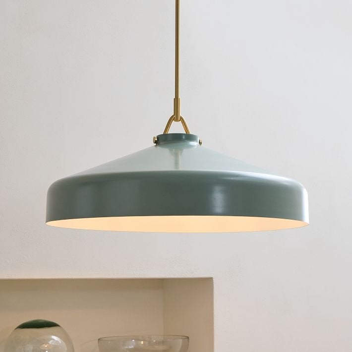 Hanton Nordic Metal Morandi Metal Pendant Light — Nordic Minimalist Fixture