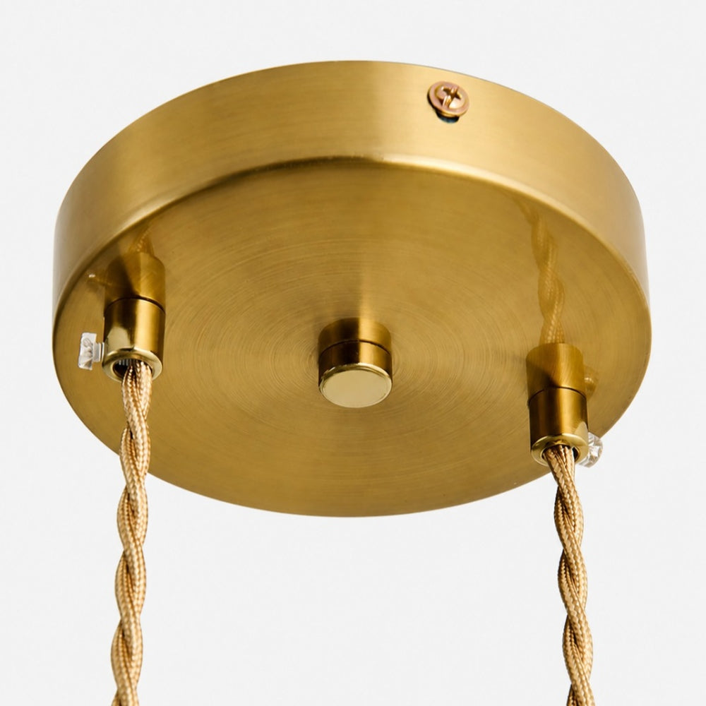 Green Jade Bedside Pendant Light