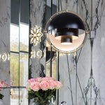 Bild in Gallery-Viewer laden, Adjustable Metal Hemisphere Plug-In Swag Pendant