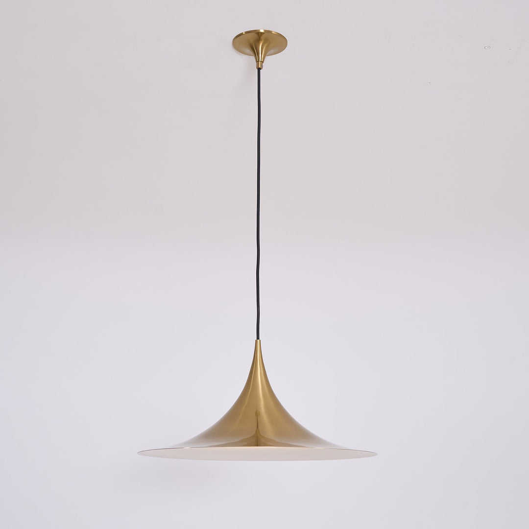 Arch-Shaped Aluminum Plug-In Pendant Light