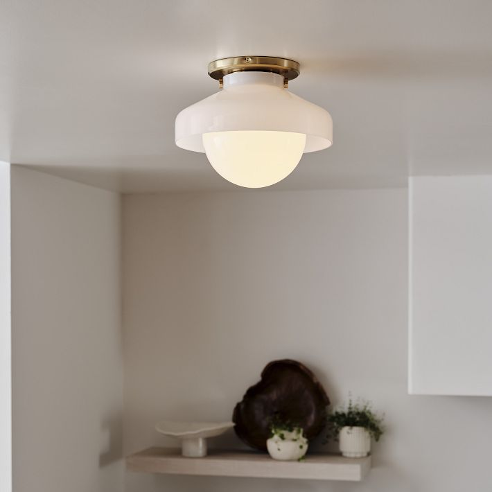Lámpara de techo empotrada moderna Hanton: luminaria minimalista de metal para el hogar