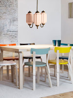 Bild in der Galerieansicht laden, Eloise Kronleuchter – Milchglas-Kronleuchter in einem Vintage-Stil-Finish
