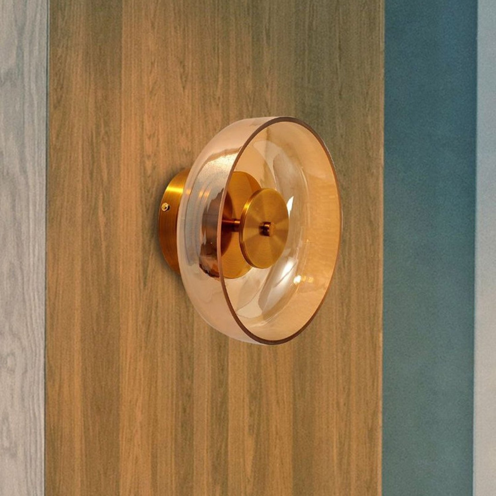 Das Schimmernde Leuchten Premium Minimalistische Messing-Wandleuchte