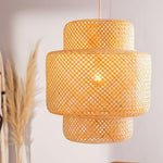 Load image into Gallery viewer, Bamboo Pendant Light