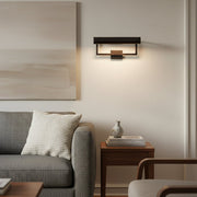 Aurix Bilderleuchte – Schlankes, schmales Design Wandleuchte Metallfinish für Wohnzimmer & Galerien