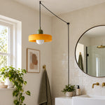 Charger l'image dans la visionneuse de galerie, Bauhaus Colorful Glass Plug-In Pendant Light