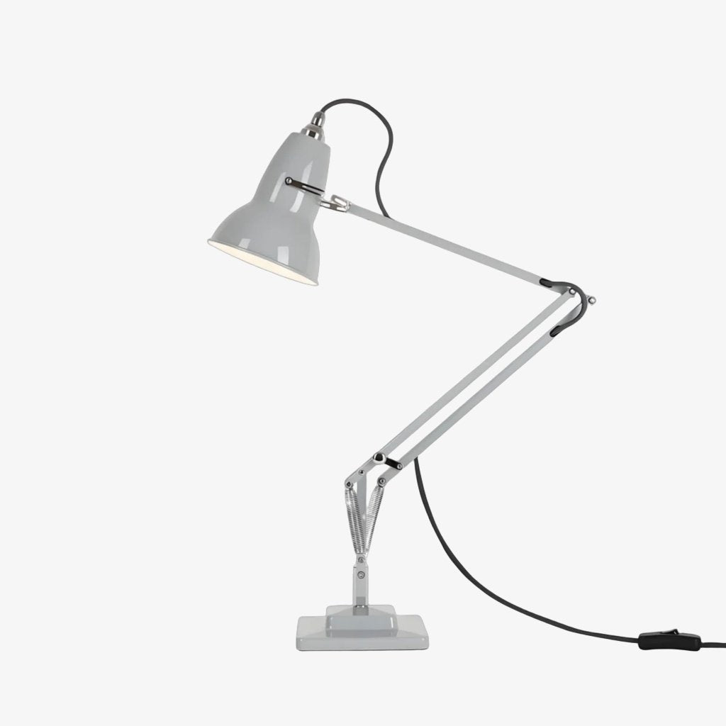 Classic Multicolor Desk Lamp - Adjustable Spring-Arm for Study Room