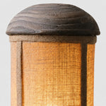 Load image into Gallery viewer, Close-up of gray pressed pleat top cap