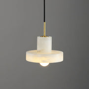 Universo ST Alabaster-Pendelleuchte
