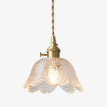 Cargar imagen en el visor de la Galería, Vintage Flower Glass Pendant Lamp